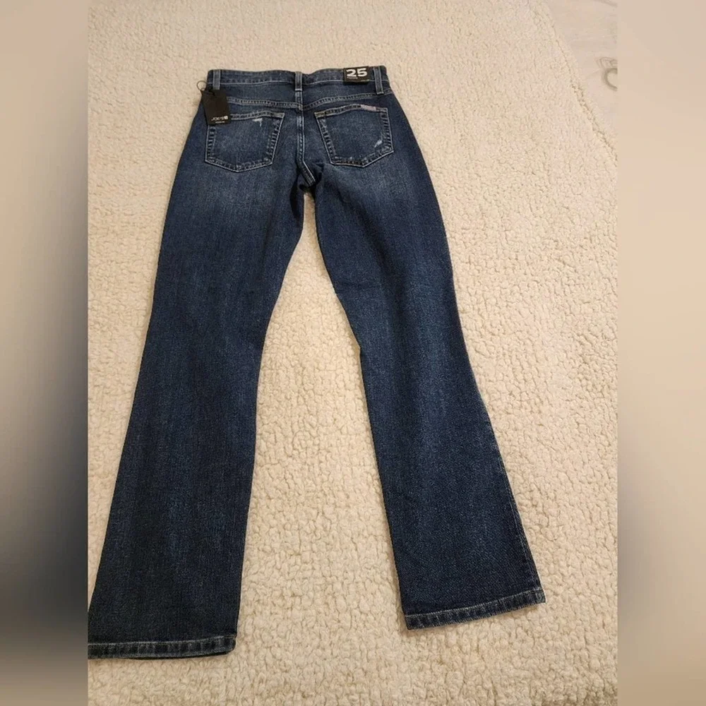 Joe's JeansWomen's Blue Mid Rise Distressed Jeans size 25 new!!‎